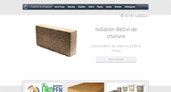 Desktop Screenshot of habitat-ecologique.be