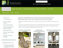 Tablet Screenshot of habitat-ecologique.com